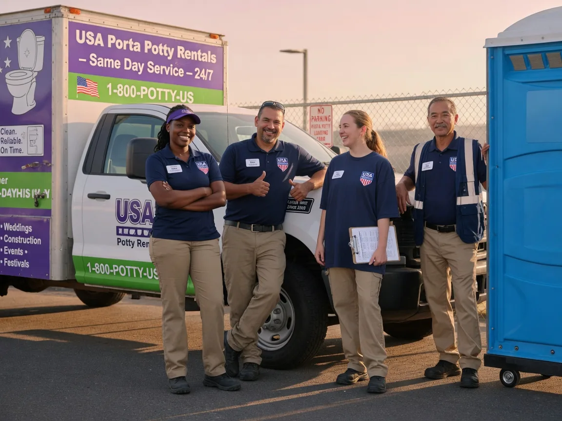 Porta Potty Rental company in Fountain City, IN