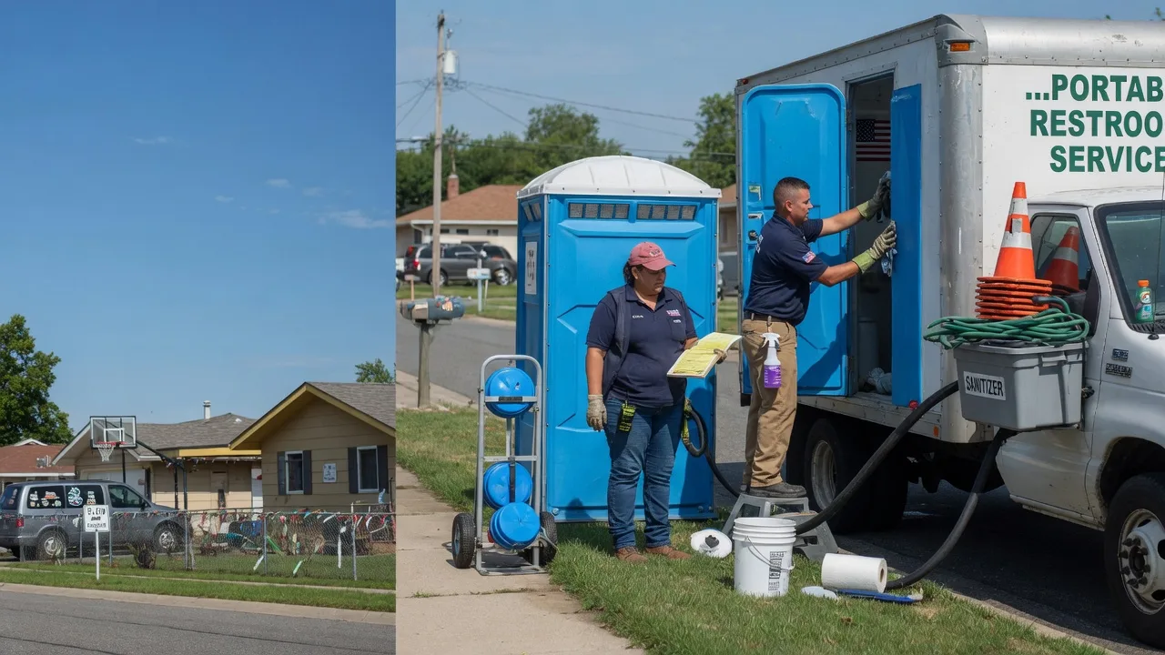 Portable Toilet Rental in Fountain City, IN near me